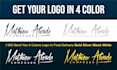 design a luxury  script,text or typography logo design