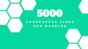 create 6000 plus SEO contextual backlinks tiered
