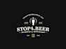 make elegant and stunning craft beer logo with new concept