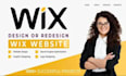 build, design wix website and redesign a business wixwebsite