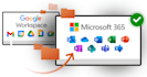 do google workspace migration to o365 or microsoft 365