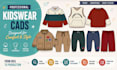 design a professional kidswear fashion collection