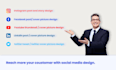 social media post design and  youtube thumbnail design