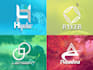 create wonderful, creative minimalist style logo