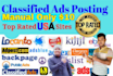 post your ads on top USA classified ad posting websites