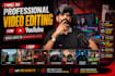 edit youtube videos for long form and short form content