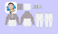 create windbreaker shorts, tracksuit set clothing design