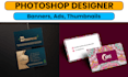 design social media banners, ads, and thumbnails in photoshop