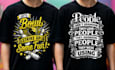 create an awesome t shirt  design just 3 hours