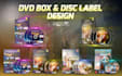 design professional dvd bluray cd cover and disc label