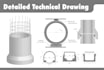 do technical drawings and illustrations