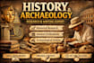 research and write high quality history and archaeology content