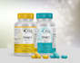 do amazing cbd supplement product bottle label box design