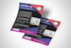 design product flyer, business, digital, club and food flyer design with qr code