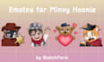 create cute custom twitch emotes for you