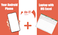 provide you bulk sms text message marketing software, use android and excel only