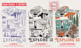 design stunning vintage hand drawn t shirt illustrations
