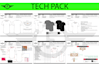 create a fashion flat sketch and tech pack for apparel