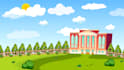 draw outstanding 2d cartoon animation background
