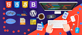 do web design,html css,javascript,jquery,bootstrap,angular,react,php,jsp