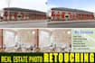 retouching, decluttering photo real estate