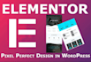 design, create your landing page with elementor pro english and español