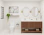 create a high quality 3d render for your bathroom remodel