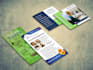 design a clean professional flyer