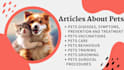 write high quality  SEO optimized articles about pets