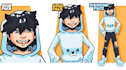 draw your minecraft character in comic style illustration