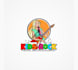 create a beautiful fun music logo