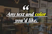 add text overlay on your photos
