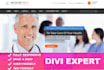 create attractive wordpress website with divi builder, divi theme