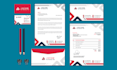 design business card, letterhead and stationery items