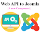 create new joomla component, new component from API too