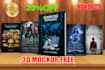 create unique ebook or book cover design 4hours