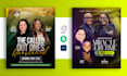 design professional church flyer, sermon flyer and church event poster