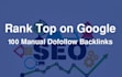 create 100 high quality dofollow seo backlinks to rank high