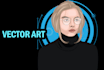 create vector art portrait
