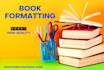 create fillable PDF and book formatting