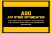 complete aso with app description, title and screenshots