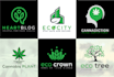 make natural, eco, cbd logo and product