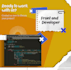 be your front end developer expert in HTML css  javascript