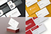 design modern and printready business cards