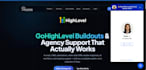 highlevel landing page ghl funnel and gohighlevel workflows