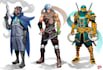 create fantasy illustration, character design, or concept art