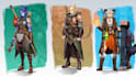 create fantasy illustration, character design, or concept art