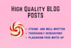 write articles on nutrition health and lifestyle