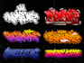 create a legible badass logo design with graffiti style