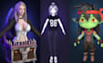 design and rig 3d vtuber model,vrchat avatar,live2d,3d game character,anime,vrc